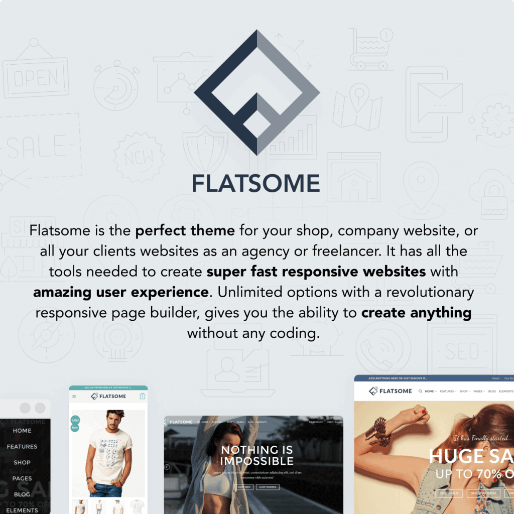 Chia sẻ theme Flatsome - Theme số #1 hiện nay cho WordPress